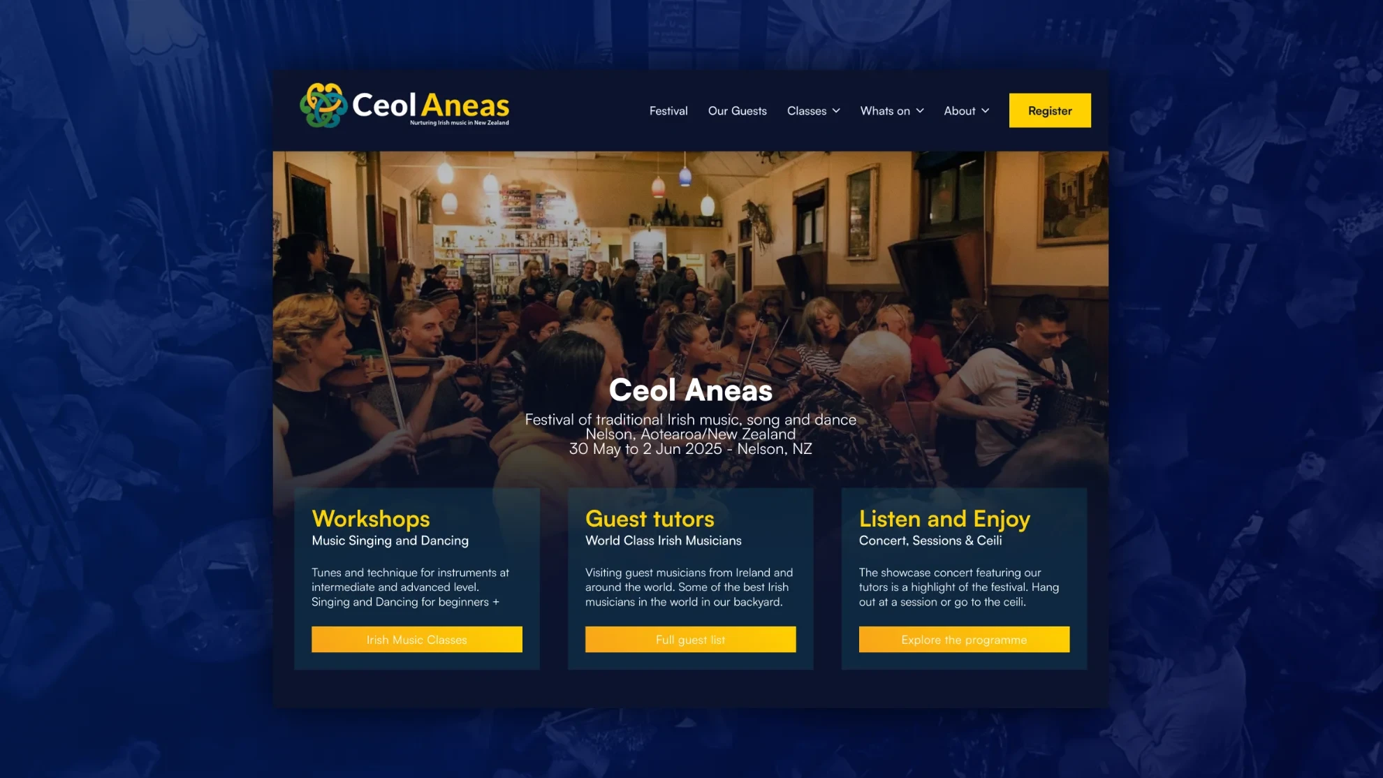 Ceol Aneas Irish music festival - featured image