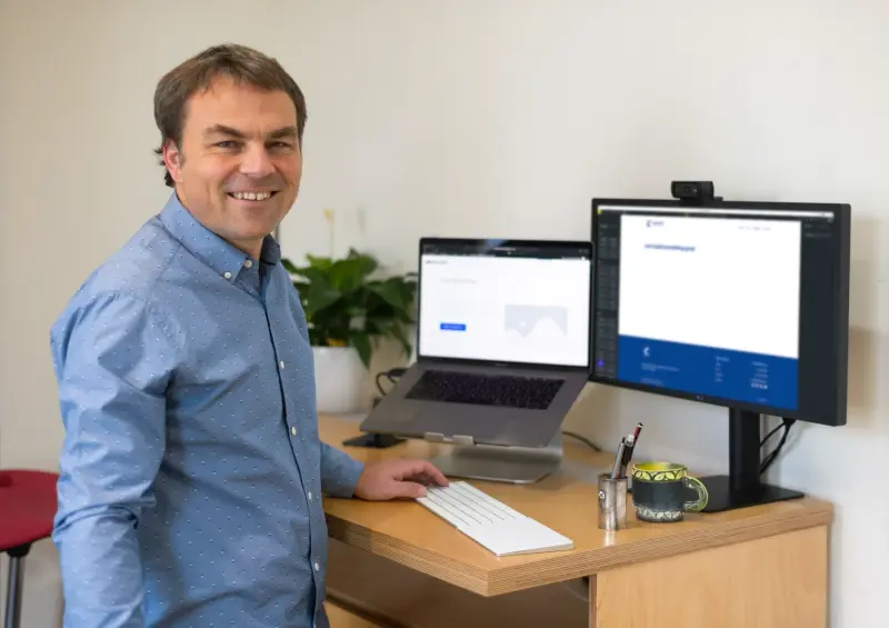 Brendyn, web designer and manager at Avoca Web Design.